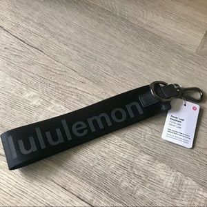COPY - COPY - Black lululemon never lost keychain